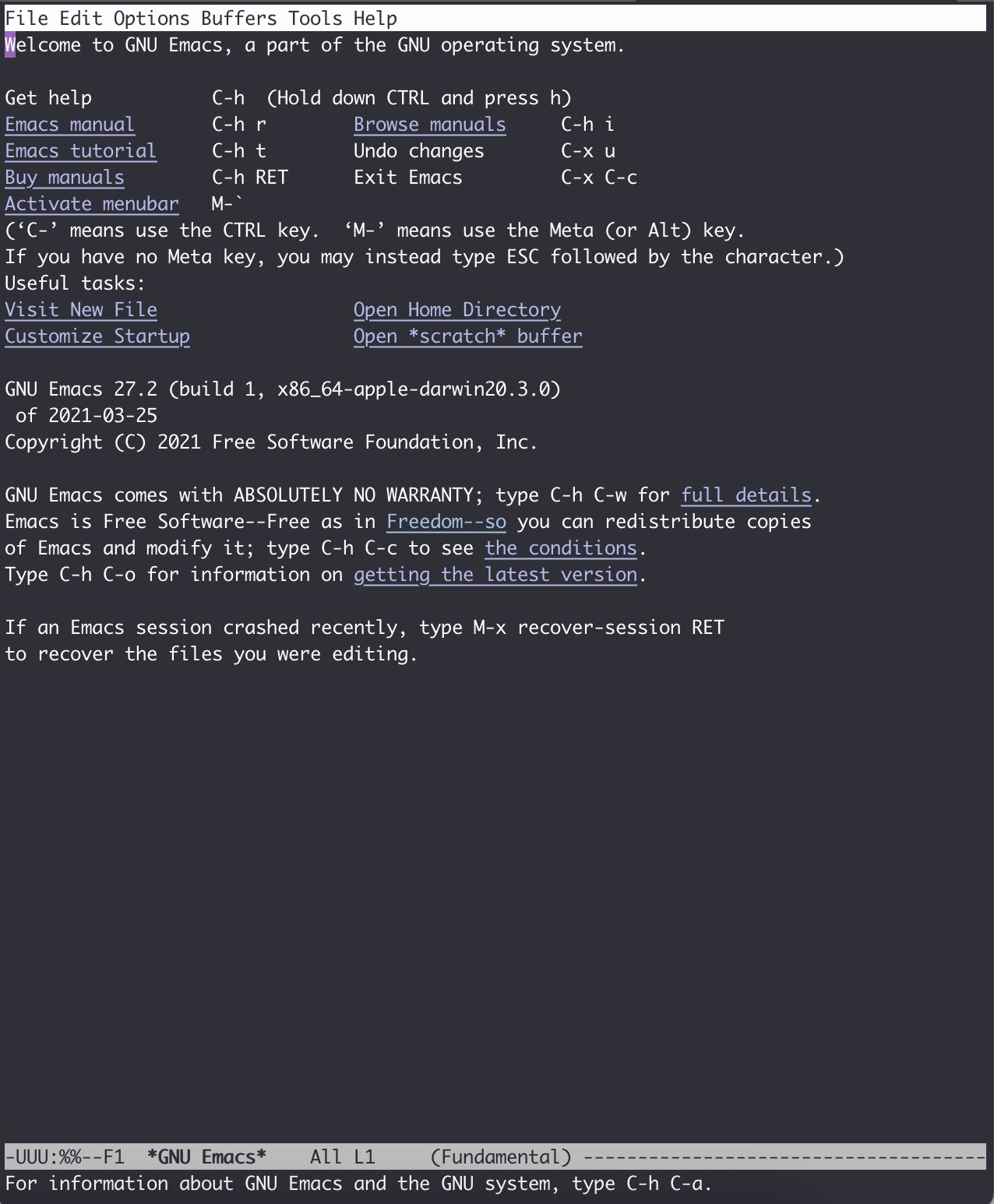 emacs-learning-curve